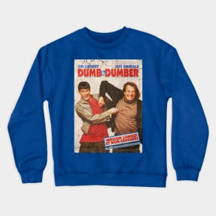 DUMB AND DUMBER FILM ADVERTISING Crewneck Sweatshirt